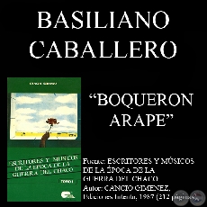 BOQUERON ARAPE (Poesa de BASILIANO CABALLERO IRALA)