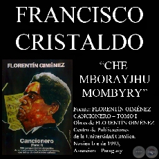 CHE MBORAYJHU MOMBYRY - Purajhey, letra de FRANCISCO CRISTALDO