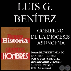 GOBIERNO DE LA DIÓCESIS ASUNCENA - Trabajos de LUIS G. BENÍTEZ