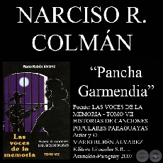 PANCHA GARMENDIA - Letra de NARCISO R. COLMN - ROSICRN