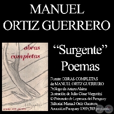 SURGENTE POEMAS - Poemario de MANUEL ORTIZ GUERRERO