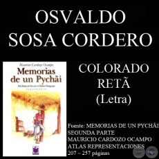 COLORADO RETÃ - Letra: OSVALDO SOSA CORDERO - Arreglo para piano y canto: MAURICIO CARDOZO OCAMPO