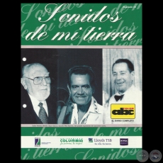 SONIDOS DE MI TIERRA - FASCCULO N 16 - CARLOS FEDERICO ABENTE, DIGNO GARCA y ANICETO VERA IBARROLA