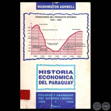 HISTORIA ECONMICA DEL PARAGUAY 1923 a 1946 - WASHINGTON ASHWELL