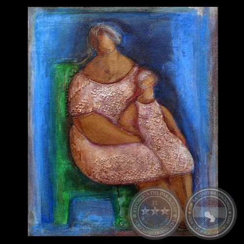 MADRE E HIJA - Obra de Ofelia Fisman 