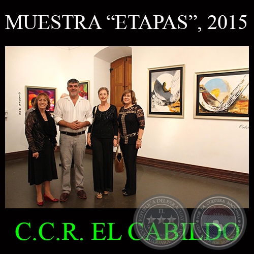 MUESTRA ETAPAS, 2015 - Obras de GLADYS MAS