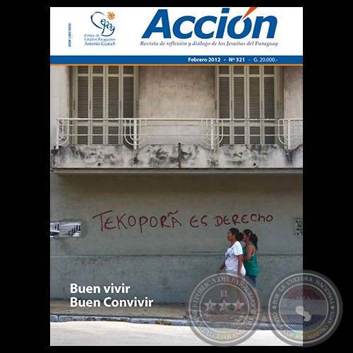ACCIN N 321 - Revista de reflexin y dilogo de los Jesuitas del Paraguay