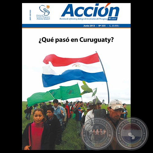 ACCIN N 335 - Revista de reflexin y dilogo de los Jesuitas del Paraguay