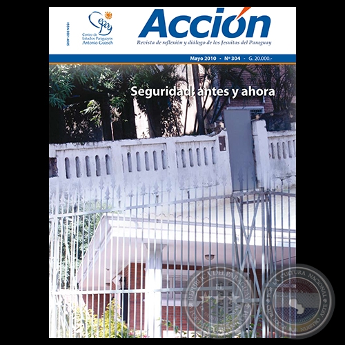 ACCIN N 304 - Revista de reflexin y dilogo de los Jesuitas del Paraguay