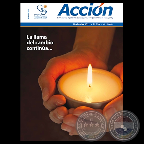 ACCIN N 320 - Revista de reflexin y dilogo de los Jesuitas del Paraguay