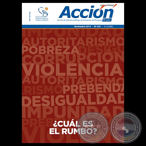 ACCIN N 350 - Revista de reflexin y dilogo de los Jesuitas del Paraguay