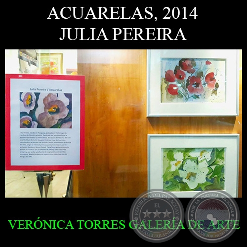 ACUARELAS, 2014 - Obras de JULIA PEREIRA