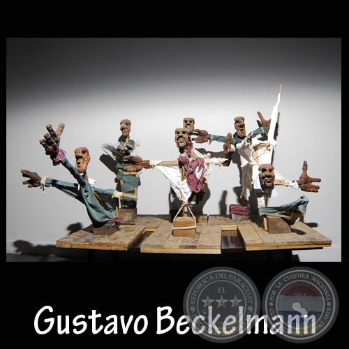 EXPRESIVO SILENCIO - 12 (NO) SANTOS DE VESTIR, 2009 - Esculturas de GUSTAVO BECKELMANN 