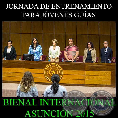 ENTRENAMIENTO PARA JVENES GUAS - BIENAL DE ASUNCIN 2015