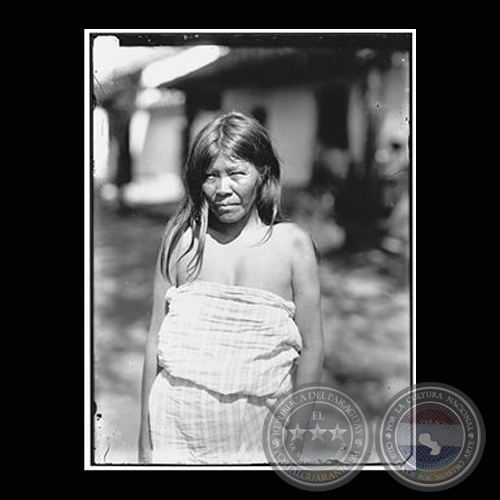 MUJER DE LA TRIBU PAYAGU - Fotografa de GUIDO BOGGIANI