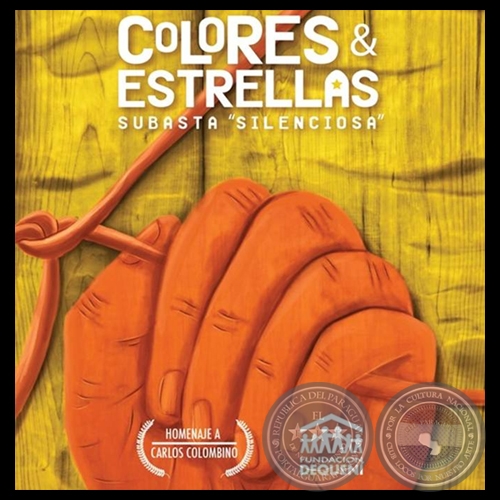 COLORES & ESTRELLAS, 2014 - HOMENAJE A CARLOS COLOMBINO - Obra de OSVALDO CAMPERCHIOLI