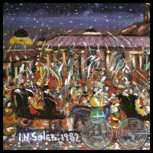 EL CARNAVAL DE 1906, 1982 - Obra de IGNACIO NEZ SOLER