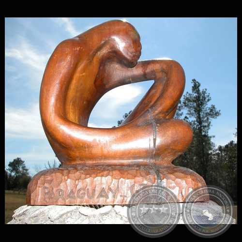 ESCULTURA DE MADERA - Obra de JOSÉ LATERZA PARODI