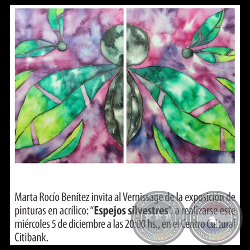 ESPEJOS SILVESTRES, 2012 - Pinturas de MARTA ROCO BENTEZ