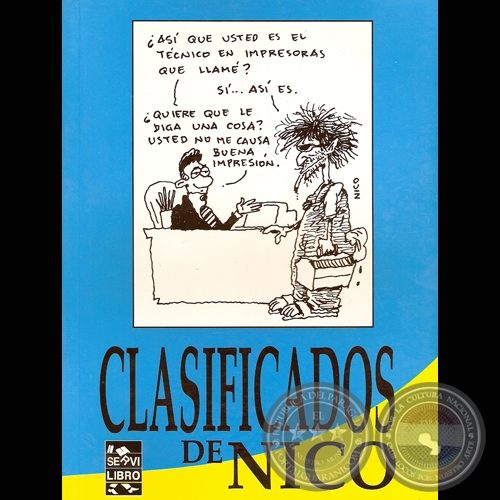 CLASIFICADOS DE NICO, 2004 - Humor gráfico de NICODEMUS ESPINOSA