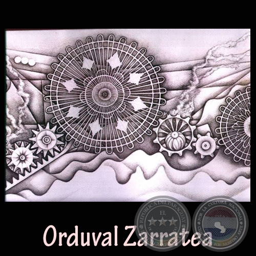 ENGRANAJES DE UNA CULTURA - Dibujo de ORDUVAL ZARRATEA