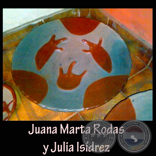 ESCULTURAS EN CERMICA, 2009 - Obras de JUANA MARTA RODAS y JULIA ISDREZ