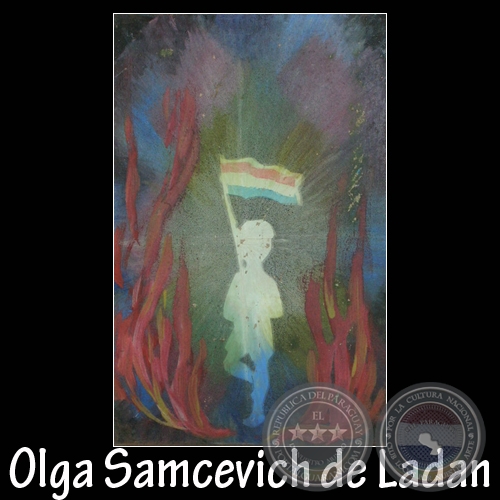 ACOSTA U - Pintura de Olga Samcevich de Ladan - Ao 2009