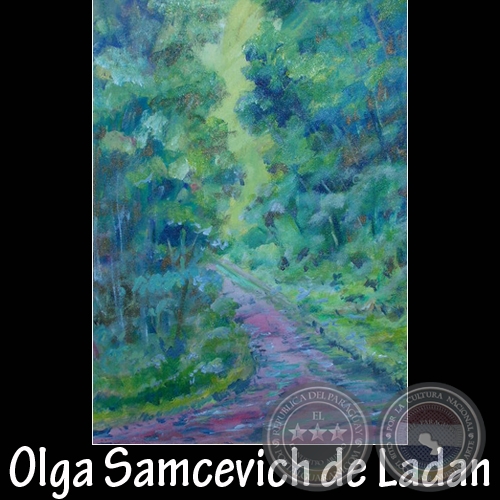 CAMPIA PARAGUAYA - Pintura de Olga Samcevich de Ladan - Ao 2009