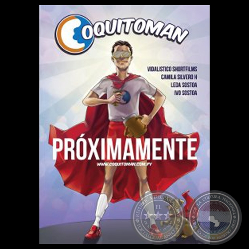 CoquitoMAN - Comic nacional ilustrado por LEDA SOSTOA