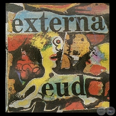 DEUDA EXTERNA - Óleo de WILLIAM RIQUELME - Año 1999