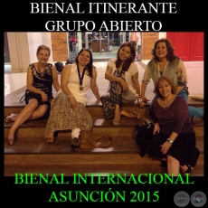 BIENAL ITINERANTE, 2015 - INTERACCIN EN LA VA PBLICA - ASOCIACIN DE ARTISTAS GRUPO ABIERTO