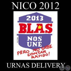 URNAS DELIVERY…CONTEO A CUENTAGOTAS - Humor gráfico de NICO - Año 2012