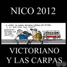 VICTORIANOEL COMPA DE BANANO (LEDESMA), 2012 - Humor grfico de NICO