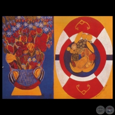 FLORES Y FRUTAS, 1991 - Obra de CARLOS FEDERICO REYES