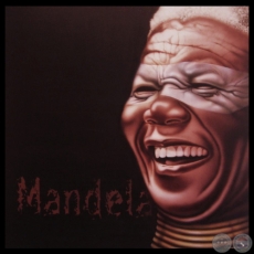 NELSON MANDELA - Acrílico de DIEGO SCHÄFER