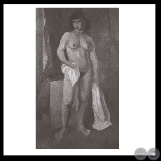 Desnudo - Obra de Ofelia Echage - Ao 1945