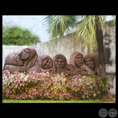 FAMILIA ABORIGEN, 1971 - Obra de JOS LATERZA PARODI