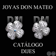 DIJES DE FILIGRANA DE PLATA - JOYAS DON MATEO