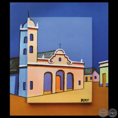 ANTIGUA IGLESIA DE CAACUPE, 1999 - Obra de MICHAEL BURT