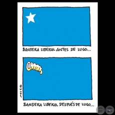 I PORÂ NDE ALIADO!!!!!!! - LUGO - PARTIDO LIBERAL - Humor gráfico de NICO, 2011