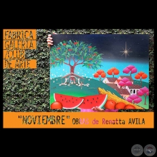 Noviembre - Obras de Renatta Avila - Jueves 12 de Noviembre de 2015