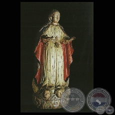 NUESTRA SEORA DE LA ASUNCIN - TALLA POPULAR, Siglo XVIII (MUSEO DEL TESORO DE LA CATEDRAL DE ASUNCIN)