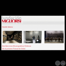 SEIS EJERCICIOS MUSEOGRFICOS CHILENOS, 2009 (EN LA PRIMERA TRIENAL DE CHILE) - OSVALDO SALERNO
