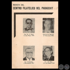 N 27/28 - REVISTA DEL CENTRO FILATLICO DEL PARAGUAY - AO XVIII  1977 - Presidente: Prof. Dr. HCTOR BLAS RUIZ