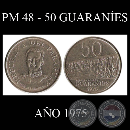 PM 48 - 50 GUARANES  AO 1975