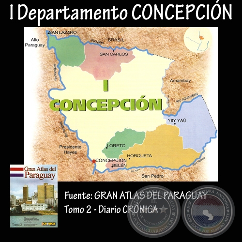 I DEPARTAMENTO DE CONCEPCIN (ATLAS DEL DIARIO CRNICA)