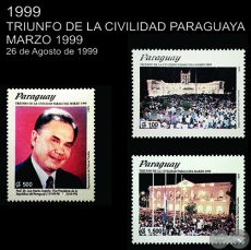 TRIUNFO DE LA CIVILIDAD PARAGUAYA  MARZO 1999