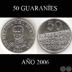 50 GUARANES  AO 2006