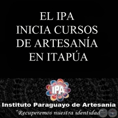 EL IPA INICIA CURSOS DE ARTESANA EN ITAPA