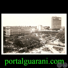 HOTEL GUARANI - BANCO DEL PARAGUAY - TARJETA POSTAL DEL PARAGUAY